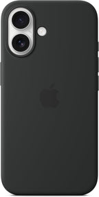 Apple iPhone 16 Silicone MagSafe Case - Black