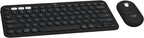 Logitech 920-012415 Pebble 2 Wireless Keyboard and Mouse Combo - Black