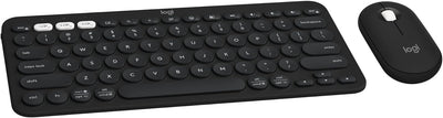 Logitech 920-012415 Pebble 2 Wireless Keyboard and Mouse Combo - Black