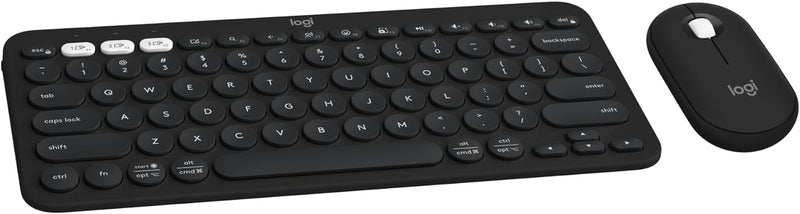 Logitech 920-012415 Pebble 2 Wireless Keyboard and Mouse Combo - Black — main product image