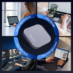 Vezzio 512GB Magnetic Portable SSD with Aluminum Alloy Shell