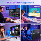 SAINTDISE 27-Inch All-in-One Desktop with Core i7 and 512GB SSD
