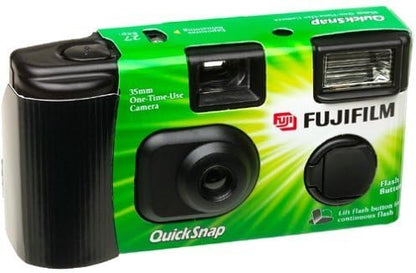 Fujifilm BHBUSWA1122 QuickSnap Flash 400 Disposable Camera 5-Pack