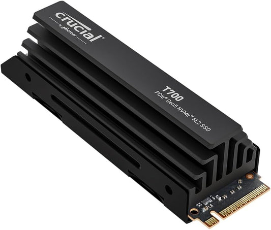 Crucial CT1000T700SSD5 1TB Gen5 NVMe SSD Heatsink