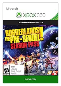 Microsoft CCR-00016 Borderlands Pre-Sequel Season Pass Xbox 360