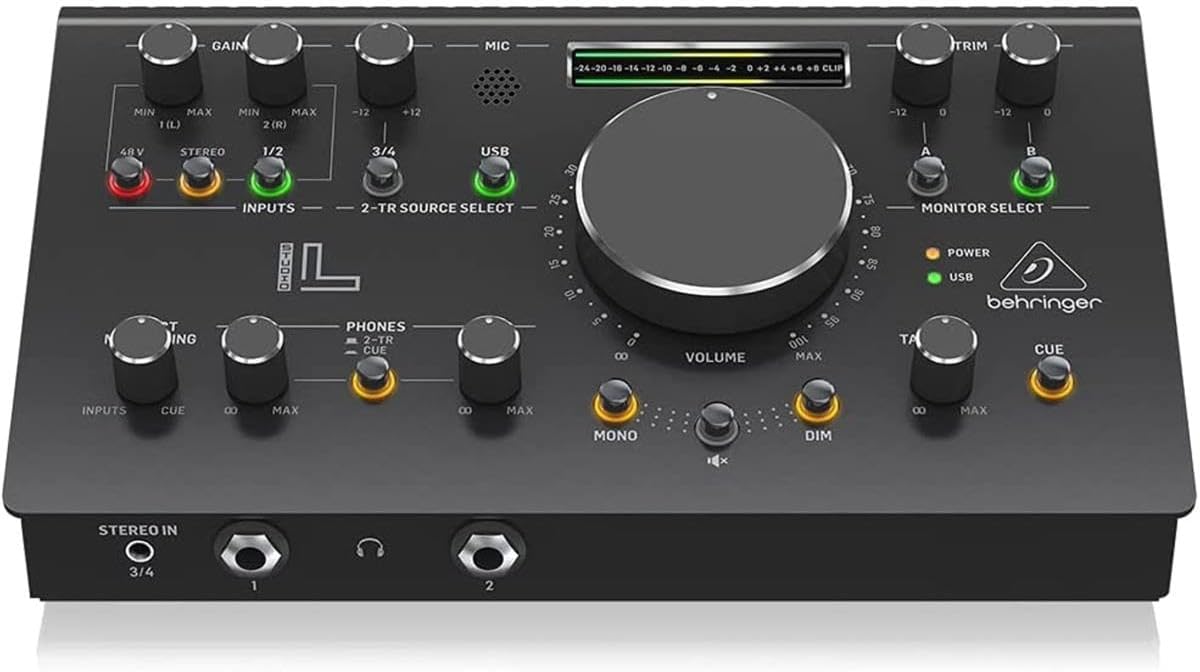 Behringer 000-E8702-00010 Studio L Communication Center Midas Preamps