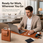 Yaslayp Wireless Charging Laptop Bag with Fold-Out Workstation