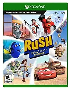 Microsoft GYN-00001 Rush: A Disney Pixar Adventure Xbox One Game