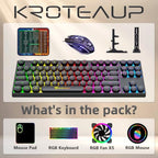 Kroteaup Core i5 Gaming PC Desktop with Radeon R7 350 Graphics