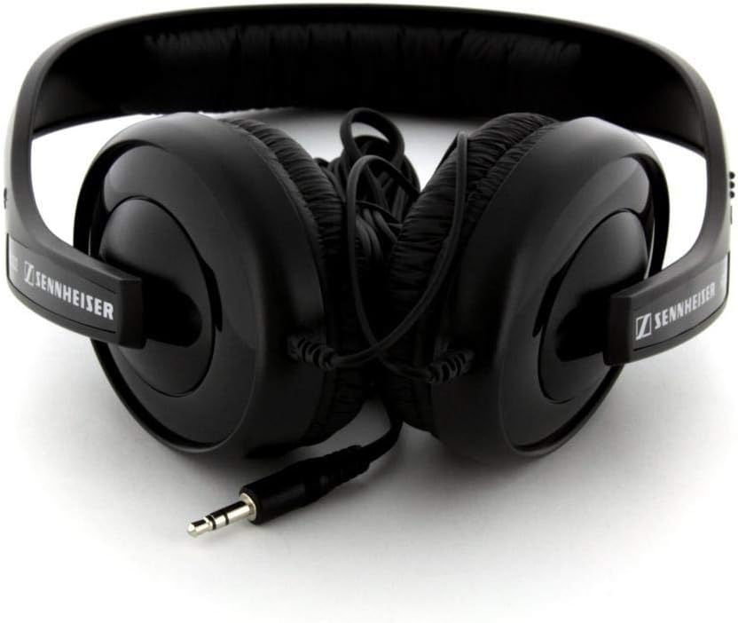Sennheiser HD 202 II Professional DJ Headphones - Black