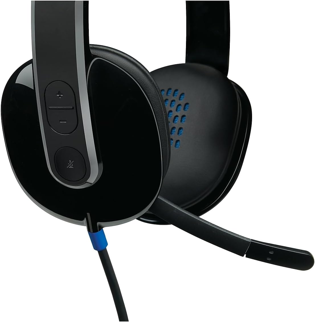 Logitech LOG981000510 H540 USB Corded Headset Black
