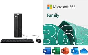 Acer XC-830-UA91 Desktop PC - Intel Celeron, 8GB RAM, 256GB SSD — main product image