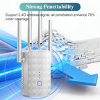 Lektem WiFi Range Extender and Signal Booster Repeater