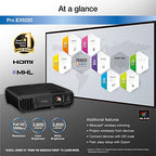 Epson EX9220 Pro 1080p+ WUXGA 3600 Lumens Wireless Projector Renewed