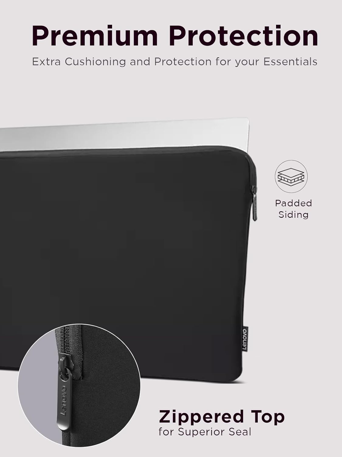 Lenovo GX41K07564 15.6" Laptop Sleeve Neoprene