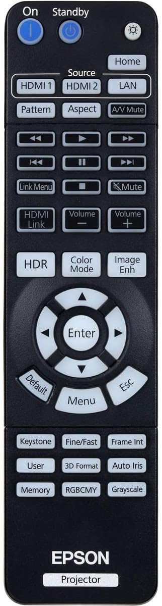 Epson Home Cinema 3800 4K PRO-UHD HDR Projector (Renewed)