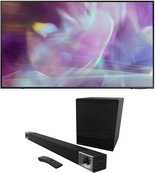 Samsung QN65Q60AA 65" QLED 4K TV Klipsch 5.1 System (Used)