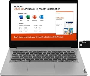 Lenovo Ideapad 3 14" Pentium Laptop 128GB SSD