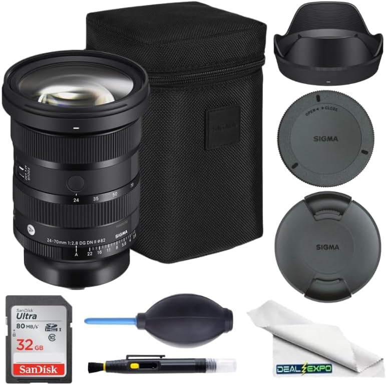 Sigma SMA24-70MMII 24-70mm f/2.8 DG DN II Art Lens - Sony E