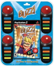 Sony 97592 BUZZ Mega Quiz Bundle - PlayStation 2 Game