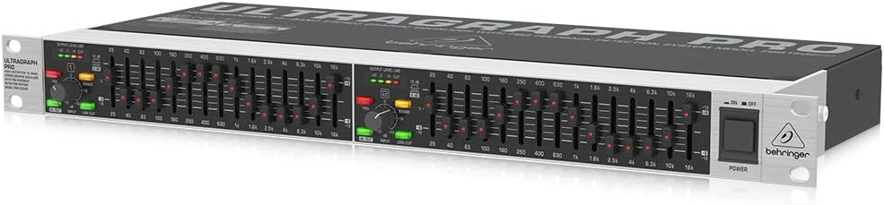 Behringer FBQ1502HD ULTRAGRAPH PRO 15-Band Stereo Graphic Equalizer