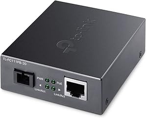 TP-Link TL-FC111PB-20 10/100 Mbps PoE Fiber to Ethernet Media Converter
