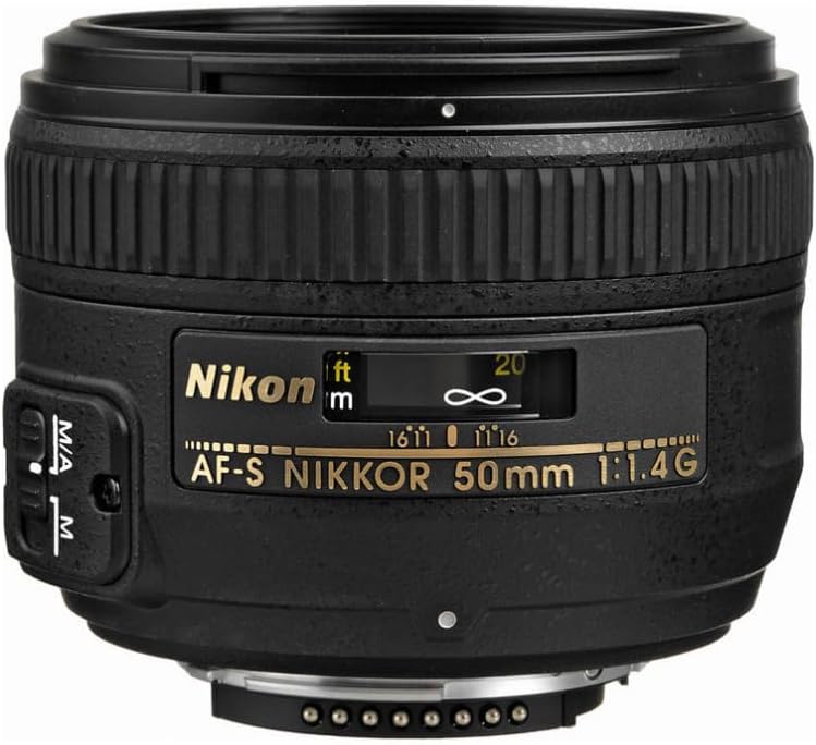 Nikon AF-S 50mm f/1.4G Prime Lens DSLR Camera