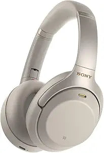 Sony WH-1000XM3 Silver Noise Cancelling Bluetooth Headphones — main product image