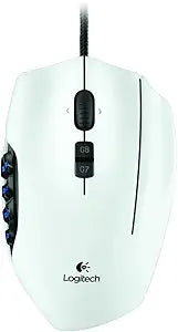 Logitech 910-003630 G600 MMO Gaming Mouse White
