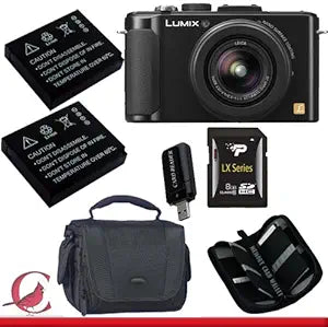 Leica DMCLX7K Panasonic Lumix LX7 8GB Camera