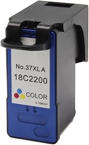 Monoprice 111114 Lexmark 37XLA Tri-Color Inkjet Cartridge — main product image