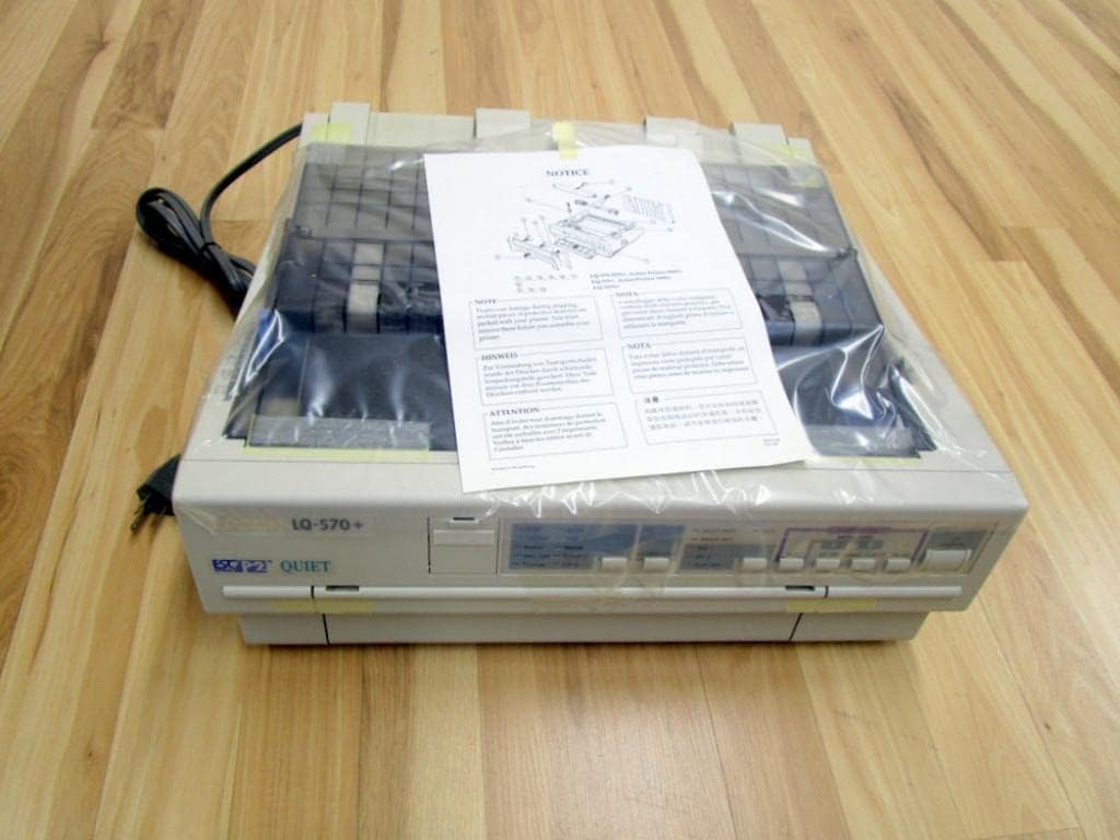 Epson LQ-570 Dot Matrix Printer - Super Fast, Super Sharp
