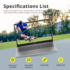 HP Chromebook Plus Sleek 15.6