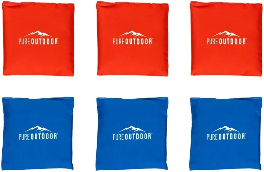 Monoprice 144263 Wood Cornhole Game Outdoor Fun