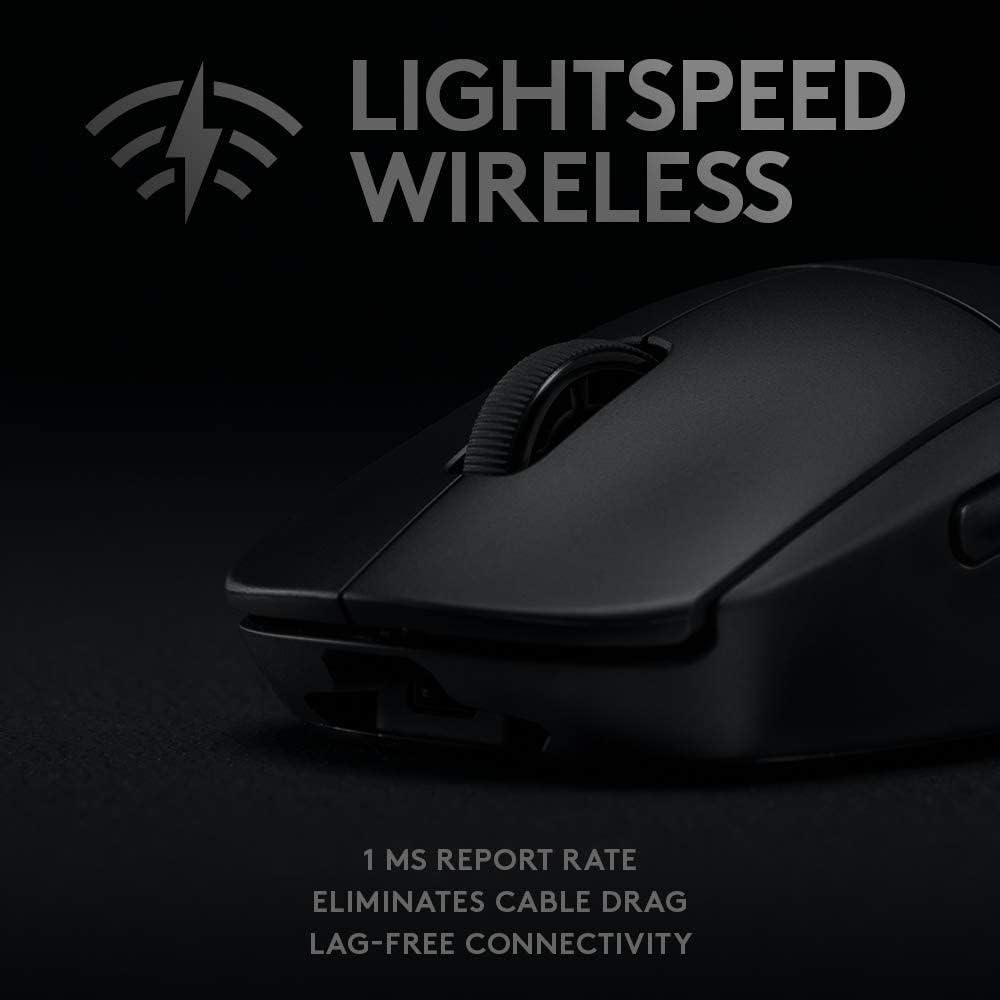 Logitech G Pro Wireless Gaming Mouse, HERO 25K, Renewed