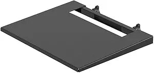 Monoprice 139658 Equipment Shelf - Black, 11 lbs Max — main product image