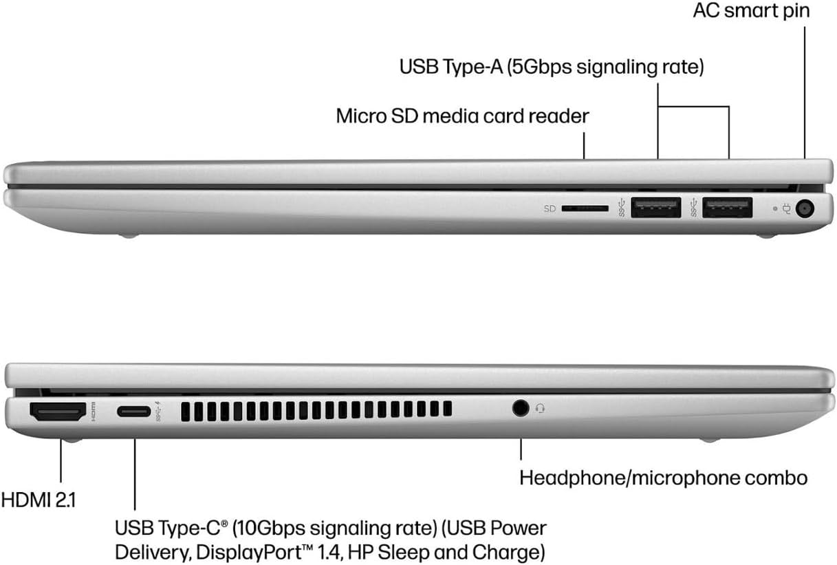 HP 14-es Envy 2-in-1 Touchscreen Laptop