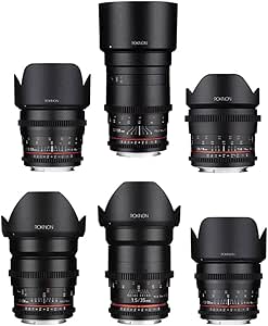 Rokinon CN DS Cine Lens Bundle Canon EF Mount