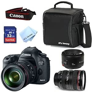 Canon 5D Mark III + 24-105mm Lens Bundle (International Version)