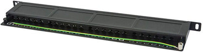 Monoprice Half-U UTP Cat5e 24-Port Patch Panel