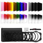 Neewer 10100596 Square Filter Kit for Cokin M Series DSLR Cameras