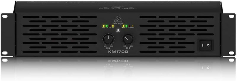 Behringer KM1700 1700-Watt Stereo Power Amplifier — main product image