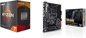 AMD Ryzen 7 5800X ASUS X570-Plus WiFi Motherboard Bundle