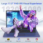 NIMO 17.3-Inch Full HD Lightweight Gaming Laptop