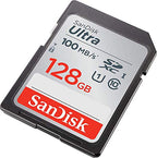 SanDisk SDSDUNC-128G-GN6IN 128GB SD Card FujiFilm Bundle