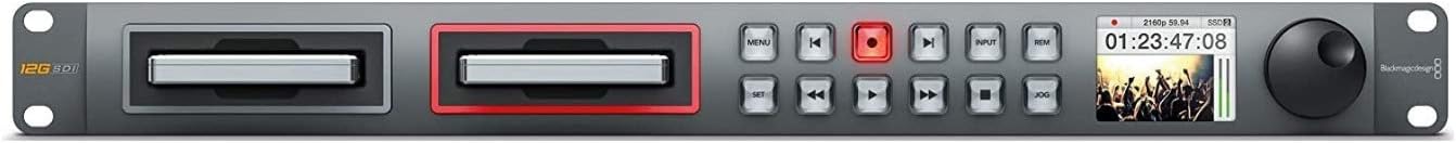 Blackmagic Design FBA_3390 HyperDeck Studio 12G Recorder