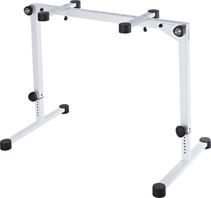 K&M 18820.019.76 Omega Pro White Keyboard Table Stand