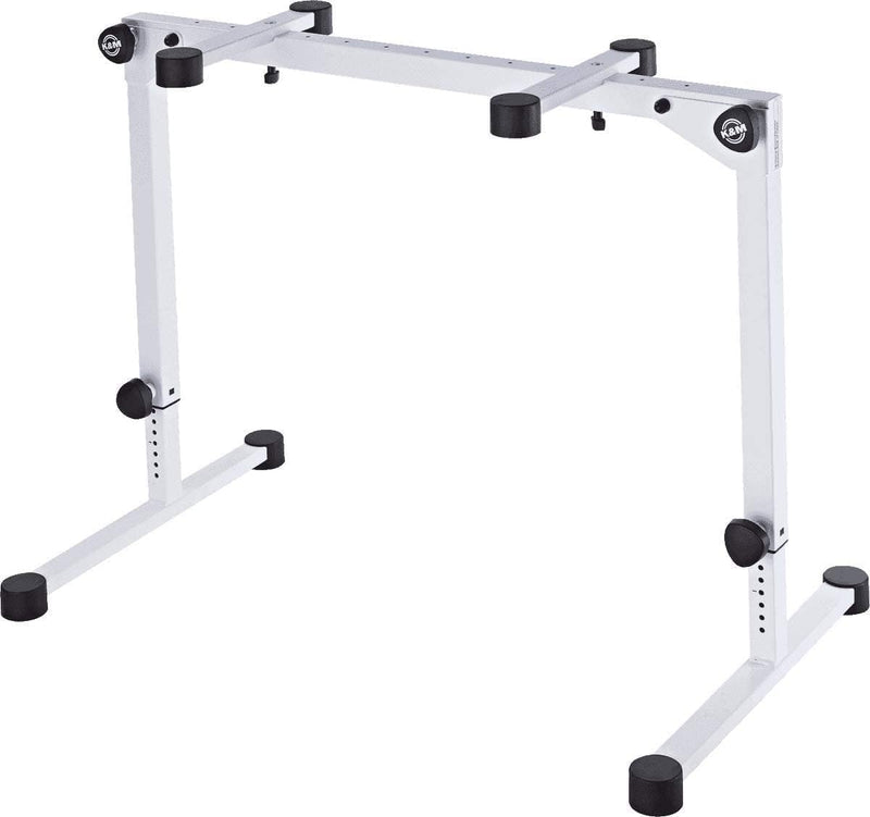 K&M 18820.019.76 Omega Pro White Keyboard Table Stand — main product image