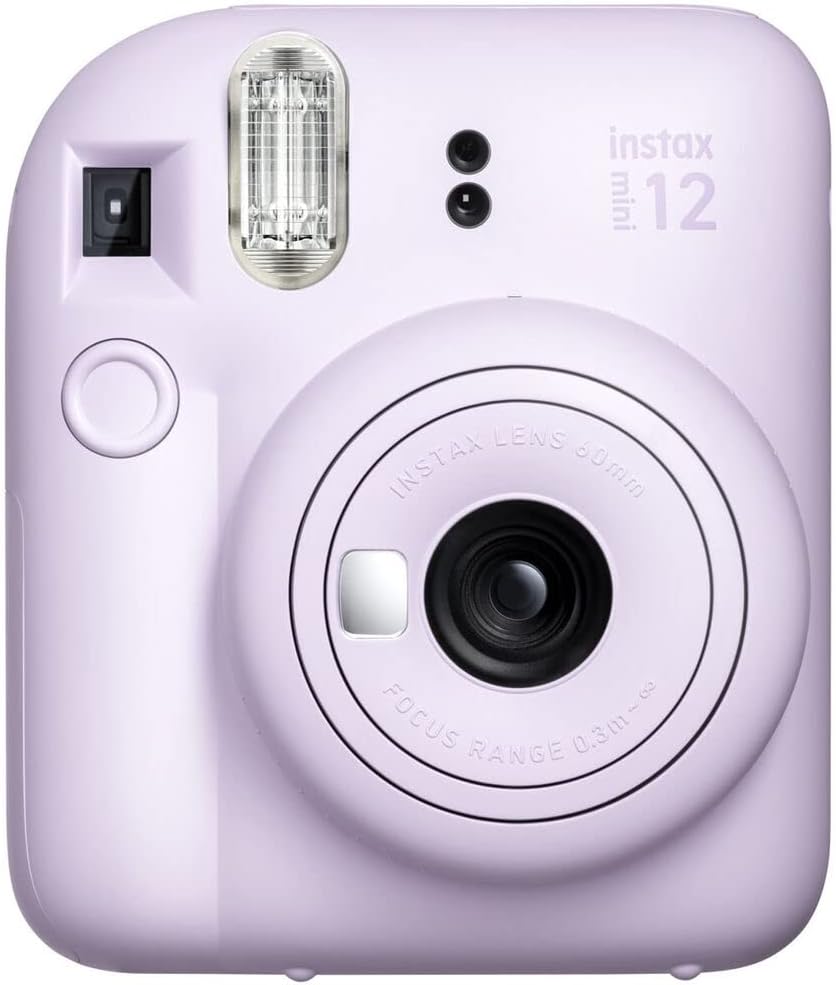 Fujifilm INSTAX Mini 12 Lilac Purple Instant Camera Bundle