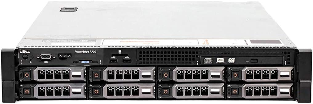 Dell ASISVR152 PowerEdge R720 Renewed Rack Server